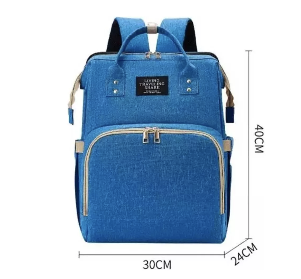 Bolso Pañalera Con Cambiador De Bebé